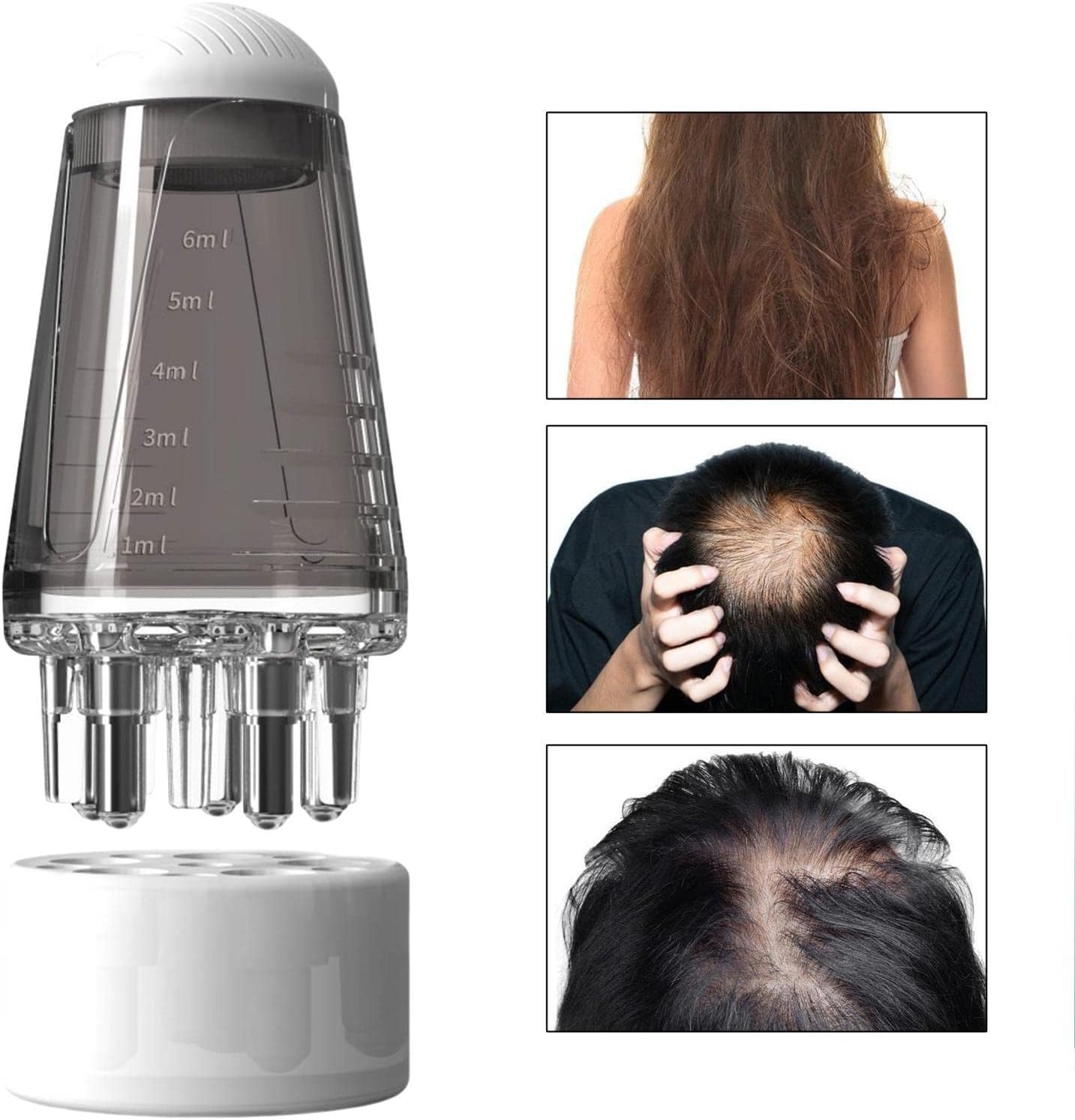 Alluremi Scalp | Luxe Oliekam Applicator Gezond haar begint bij de wortels — verwen je kroon met de Alluremi Scalp